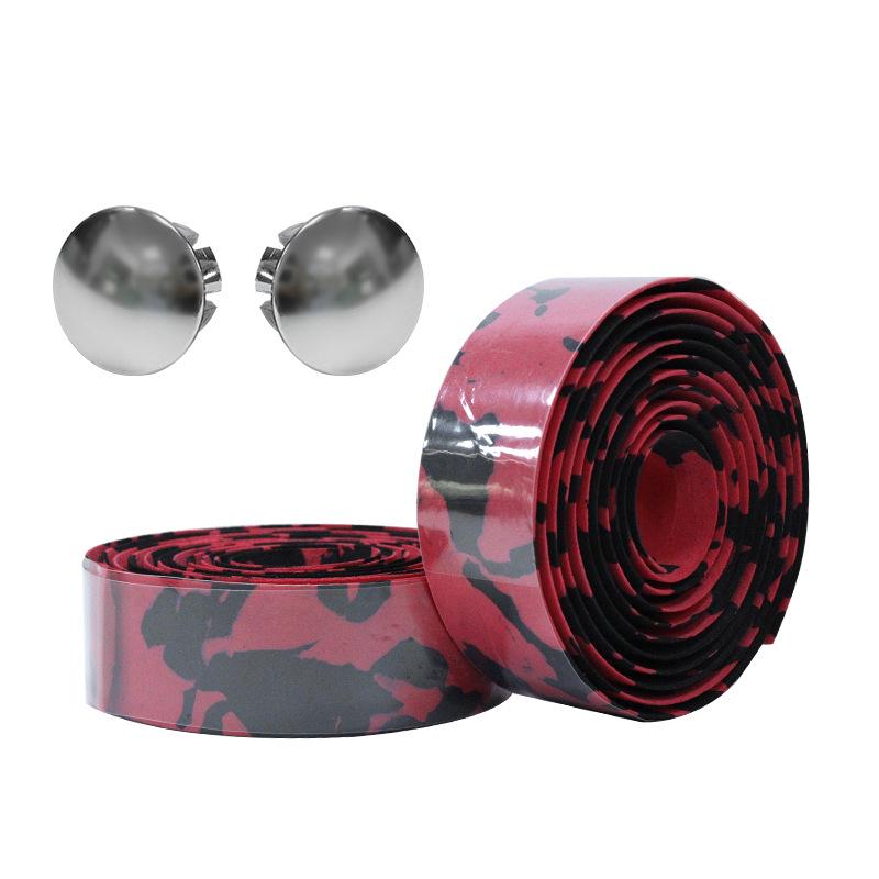 Breathable Non-Slip Camouflage Bicycle Handlebar Tape for Road Bikes