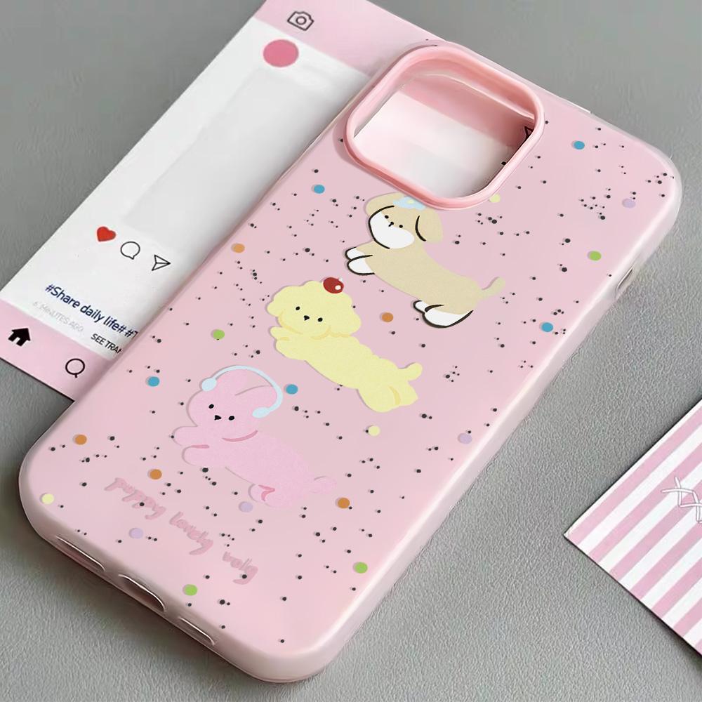 

Розписаний чохол для телефону для iPhone 15 11 13 14 для 15 16 Pro Max 12 13 16 Pro Милий Модний Смішний Чохол для телефону зі шнурком Останні Рекомендації-бестселери iPhone 11 рожевий