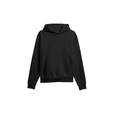 adidas Originals PW Basics Hood Embroidered Letter Hoodie Men Hoodie Black GM1946