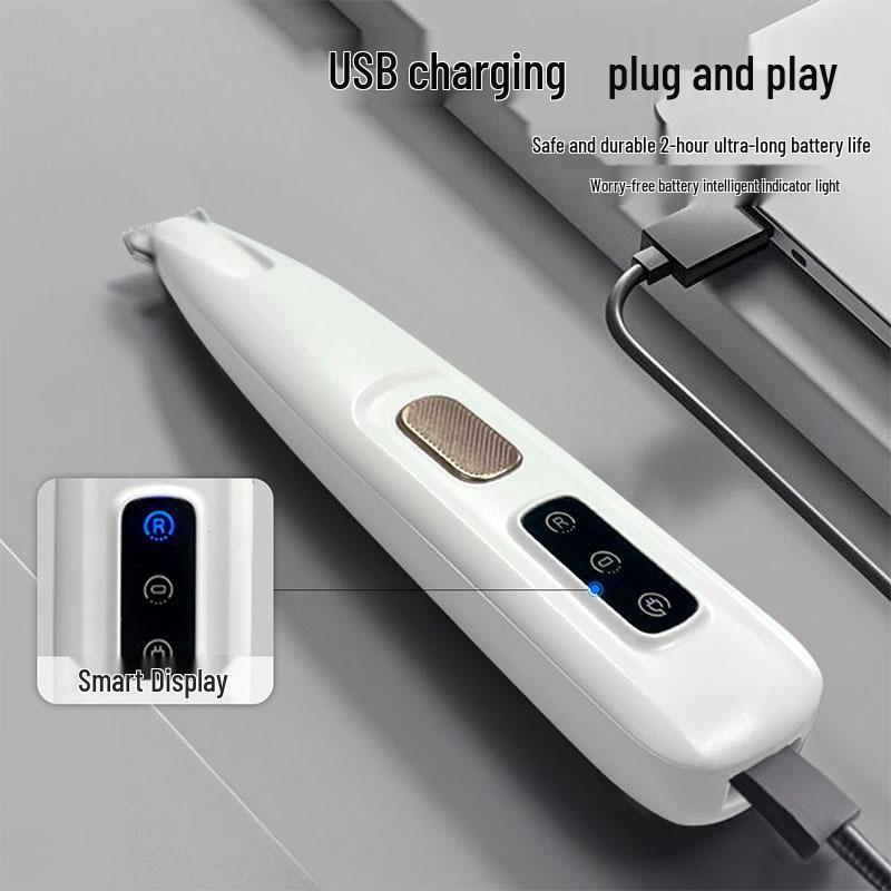 Silent Electric Pet Hair Clipper & Trimmer for Cats and Dogs
