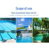 Swimming Pool Water Quality Test Kit: OTO for Residual Chlorine, Acidity, and PH Value Testing.