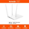 Tenda Wireless Router F3 N300 300Mbps Single Band Wifi Router  Access Point Range Extender WISP Plug & Play High Gain Antennas