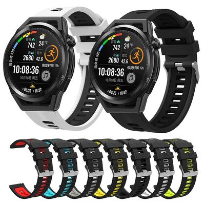 20mm 22mm Silicone Strap For Huawei Watch GT 3/2 42mm 46mm Smart Watch Band for Huawei Watch GT Runner