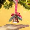 Christmas Bells For Decoration Metal Pendant Home Decor Front Door Hanger Bells Decorations For Wall Classroom Wreaths Window