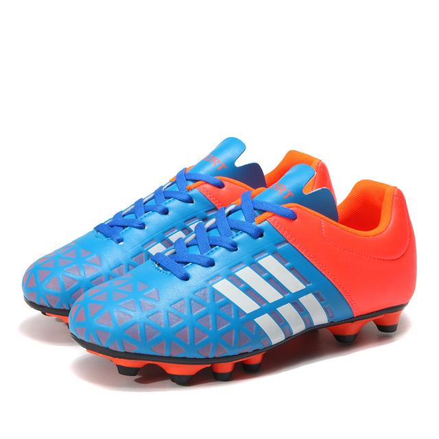 Men 'S Football Sneakers Long Spikes Short Spikes Soccer Shoes Grass Slip -Proof Anti -Fall Sneakers Hard Ground Training Sneakers