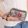 Portable Embroidered Women Handbags National Ethnic Butterfly Flower Bags for Lady Clutch Tassel Small Flap Evening Bag