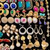 Medieval Vintage Retro Earrings Fashion Versatile Earrings Niche Light Luxury High-end Jewelry