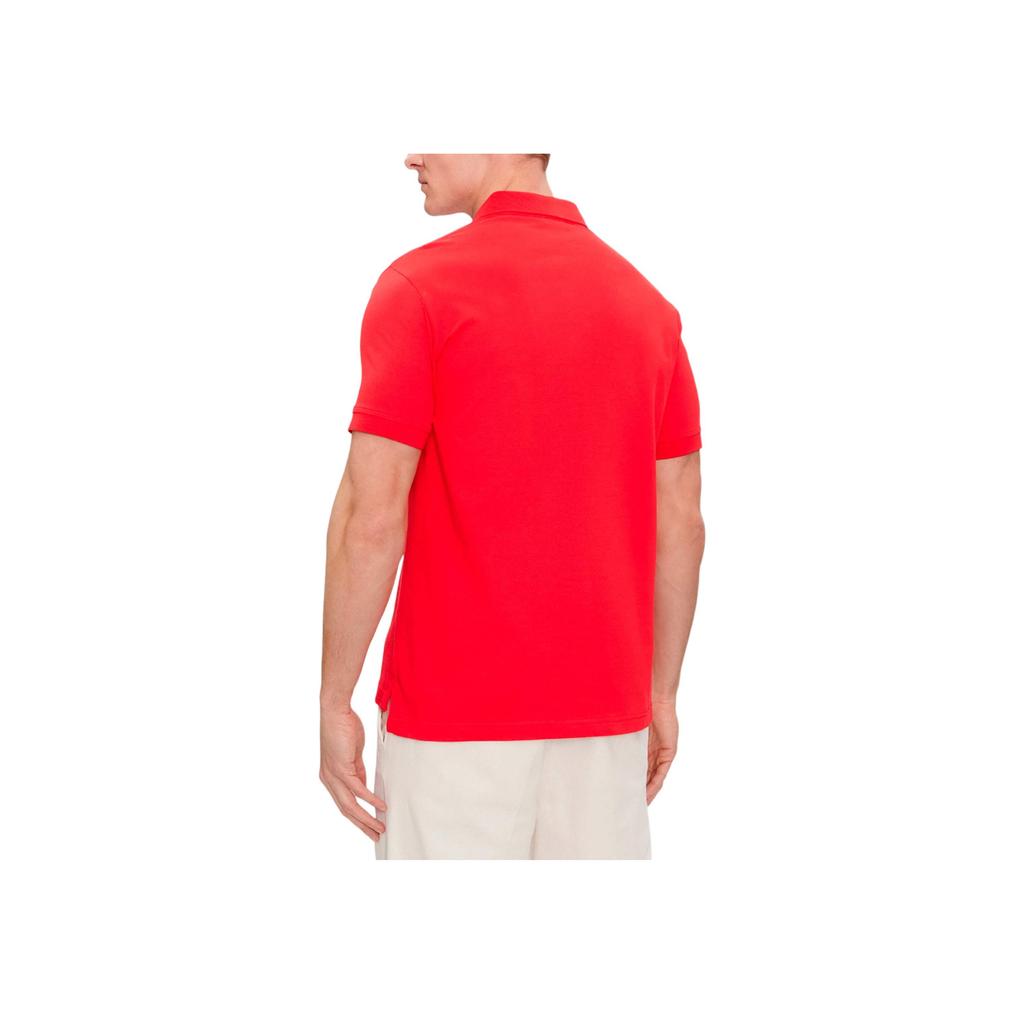 Emporio Armani SS24 Logo Eagle Embroidered Short Sleeve Polo Shirt Men Tops 211804-4R461-00774