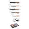 6 Piece Kitchen Knife Ceramic Knife Set Kitchen Slicing Knife Cooking Knife Accessories