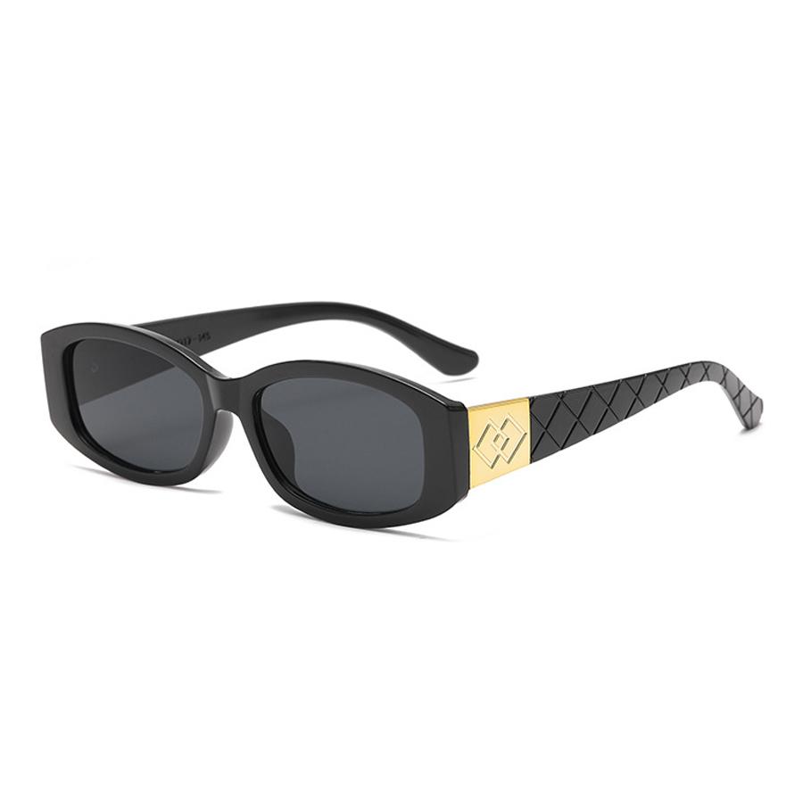 

Oval Small Frame Sunglasses For Women 2024 Fashion Brand Rectangle Ladies Sun Glasses Shades Trends Summer Unique Eyewear Men As Picture
