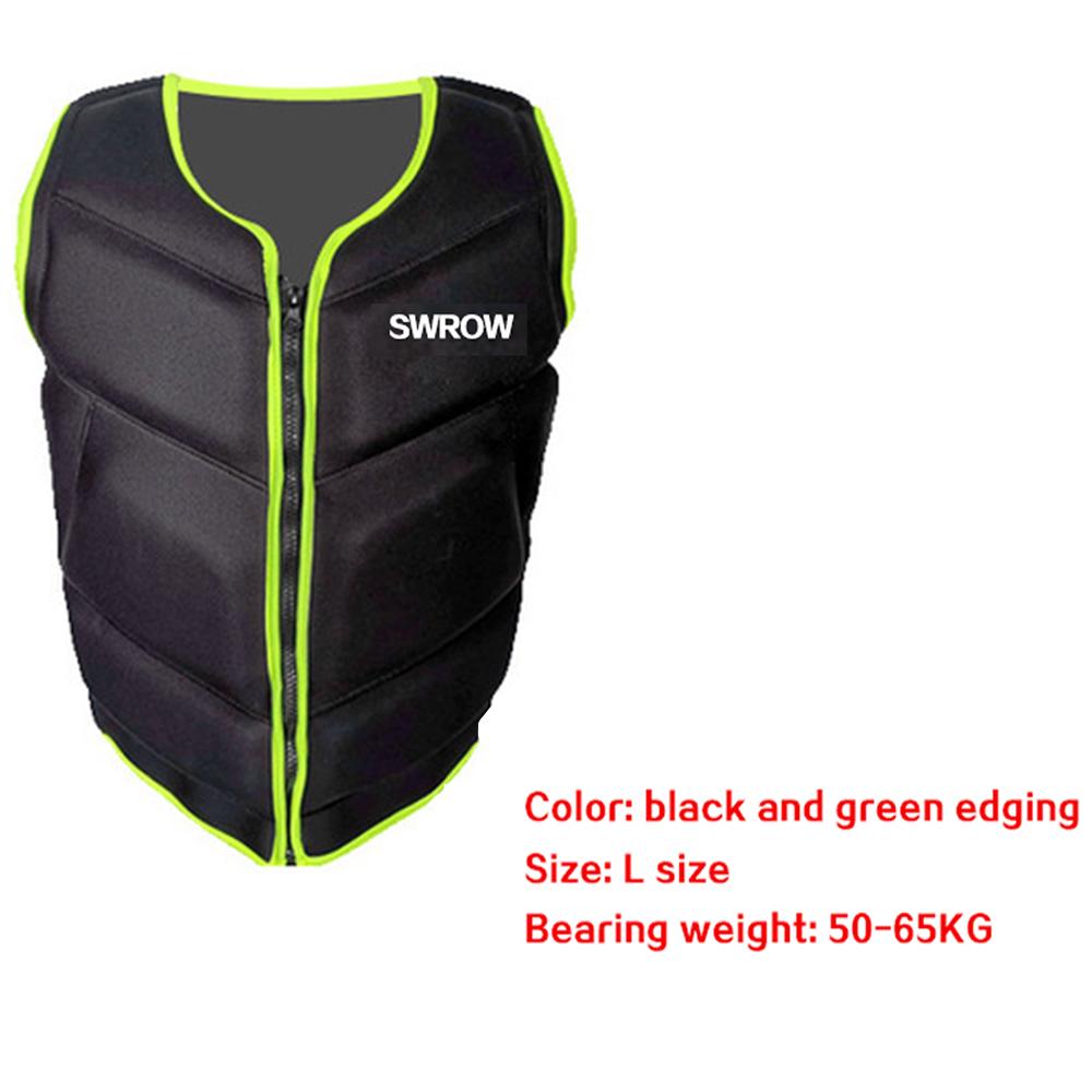 Gilet di salvataggio in neoprene per adulti portatile da esterno per nuoto pesca kayak canoa sicurezza salvataggio giubbotto di salvataggio 2021