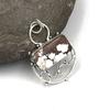 Natural Wild Horse Gemstone 925 Sterling Silver Jewelry Designer Pendant 1.61" AJP-157