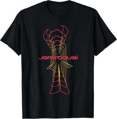 Offizielles Jamiroquai 3D-Logo T-Shirt