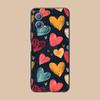 Y2K Glowing Hearts Mobile Phone Case for Huawei P60 P50 P40 P30 P20 P10 P9 P8 Pro Lite Plus Colorful Printing Cover Pretty Cover