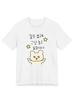 Korean Alphabet  Hangul Tshirts Unisex and Women Summer Cotton Clothing Casual Fashion Round Neck Short Sleeved Tee Streetwear