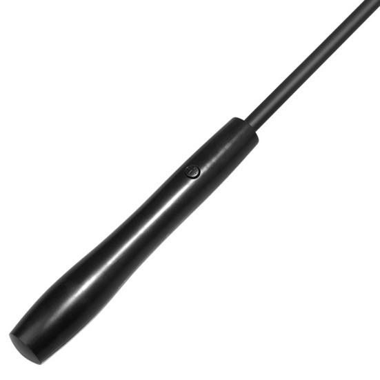 LED Cat Teaser Stick USB Rechargeable Cat Teasing Wand with Red Light Dot Teaser Telescopic Wand Interactive Toy for Indoor Cats