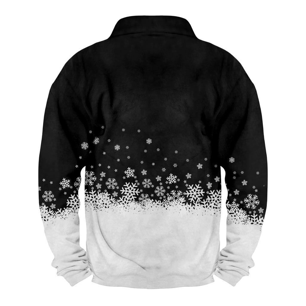 Spring And Men's Standing Collar Sweatshirt Is Outdoor Casual Sweaters Tops