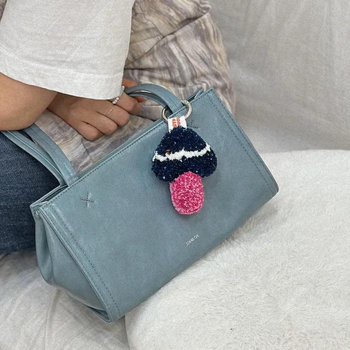 [Gift Wrapping] Mushroom Tufting Keyring (5 colors)