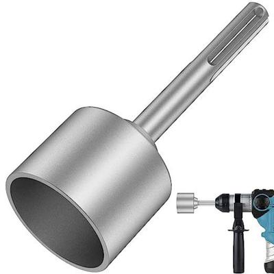 30/45/65mm SDS Max Ground Rod Driver Steel Drill Bit Driver Wear Resistant Rotary Hammer Drill Power Hammer Drill Rod Converter