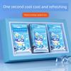 Military Training Cool Cooling Gel Sheet Cartoon Baby Cooling Plaster Cooling Plaster Cooling Gel Sheets Fever Relief Patch Mobile Phone Heat