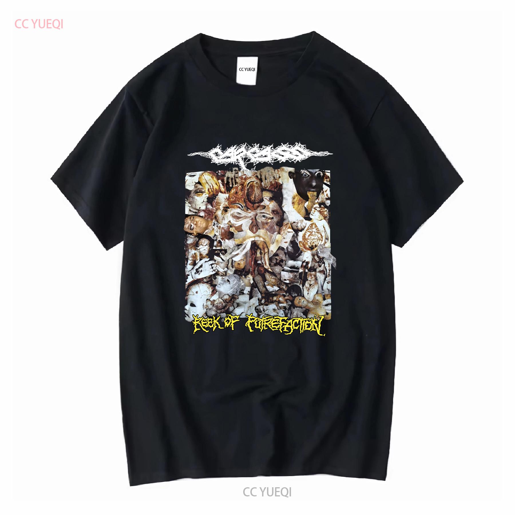 

Carcass Reek of Putrefaction T Shirt Black Men S to 5XL K4023 long sleeves vintage Washed Top For Everyday Wear Comfortable 4XL