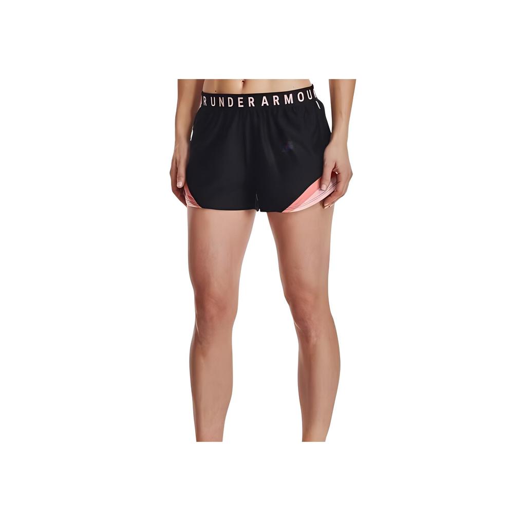 Under Armour Comfortable Breathable Casual Sports Shorts Women Shorts Black 1360940-003