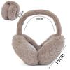 Fashion Soft Faux Fur Ear Warmer Winter Earmuffs For Women Men Solid Color Earflap Outdoor Cold Protection Ear-Muffs Ear Cover