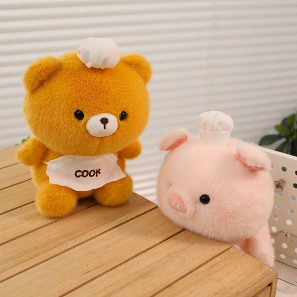 Pink Pig Elephant Plush Doll Rabbits Animal Duck Doll  Kids Birthday Christmas