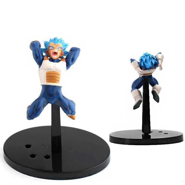 17cm Anime Dragon Ball Figures Vegeta Combat Version Action Figures PVC Model Toys Statue Doll Collection Ornament Children Gift
