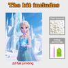 Disney Pearl Painting Frozen Elsa 5D DIY Pearl Picture Crafts for Adults/Beginners Gift Ideas Home Decor