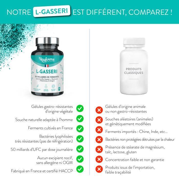 Probiotikum Lactobacillus gasseri - bis zu 50 Milliarden KBE/Tag - magensaftresistente Kapseln