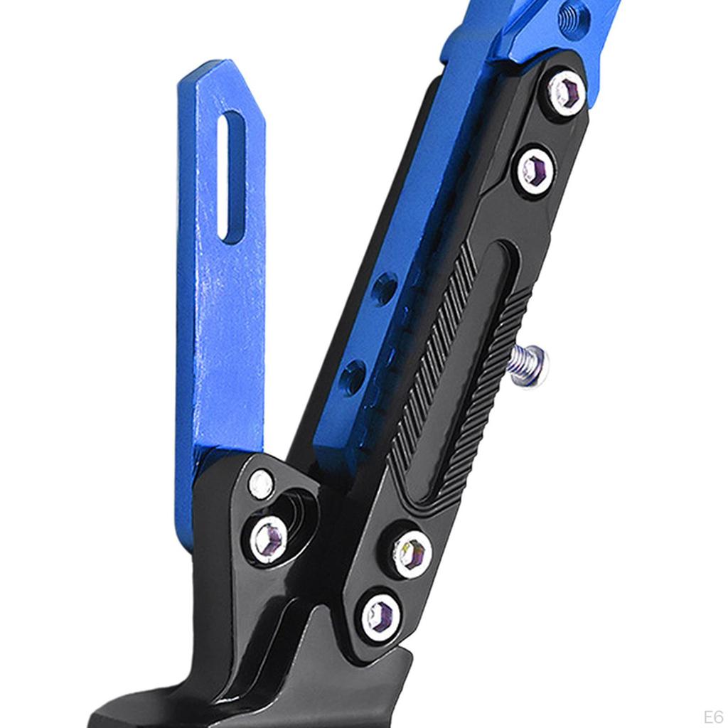 Motorcycle Kickstand with Adjustable Leg Support