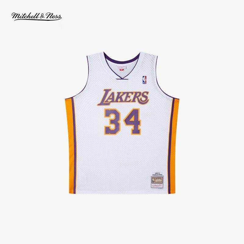 NBA Official Mitchell & Ness Lakers Basketball Jersey