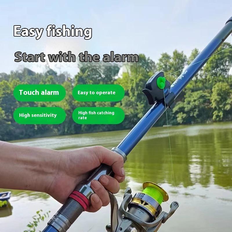 Allarme Pesce Indicatore di Abboccata Suono Abboccata Allarme Campanello Con Luci LED Canna da Pesca Campanello di Allarme Esca Indicatore di Abboccata Sensibile Per Pesce Gatto