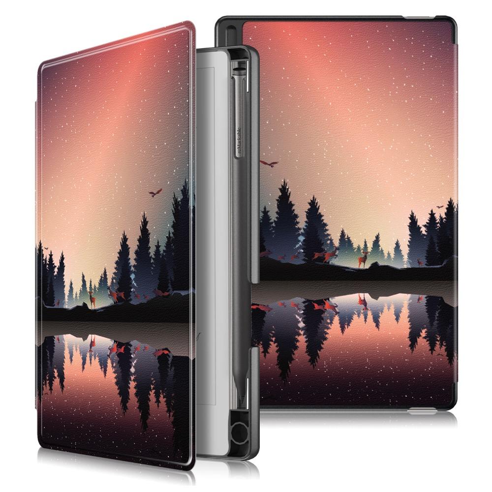 Auto Wake/Sleep 7.3 Inch Case with Pen Slot Anti-fall Folio Cover Shockproof Waterproof for reMarkable Paper Pro Move