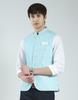 Men's  Regular Fit Sleeveless Waistcoat | Button Closure | Mandarin Collar| Elegant Ethnic Wear Nehru Jacket for Men