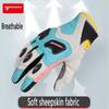 Macaroon Motorcycle Riding Gloves For Autumn As Well As Summer Anti Fall Off-road Racing Men's and Female's Breathable Touch Screen Gl Practical Use