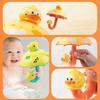 Non-Toxic Duck/Dinosaur Baby Bath Toys Toddler Bathing Tortoise Cute Swimming Turtle Duck Pool Beach Toy Swimming Pool Bathroom Toy