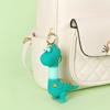 Sailor Dinosaur Lanyard Keyfob Silicone Retractable Dinosaur Keyring  Schoolbag Pendant