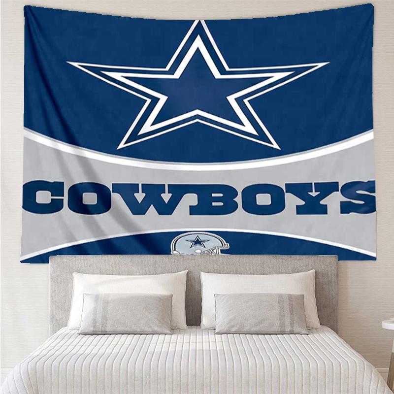 Dallas Cowboys Tapestry for Bedroom Aesthetic Classroom Tapestries Wall Hanging for Living Room Dorm Office,Ideal Creative Gift