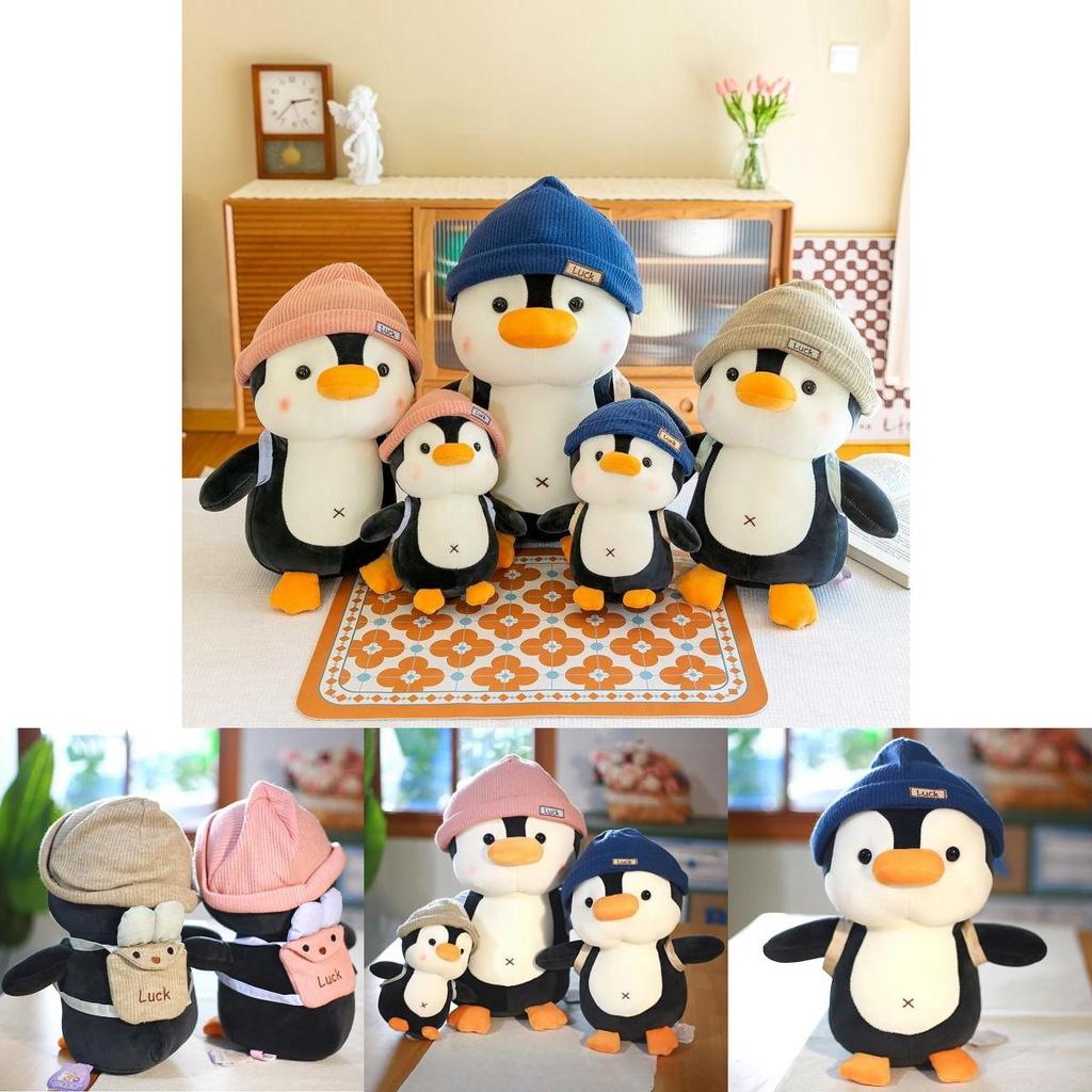 Adorable 8.7/15/18.9in Penguin Plush Pillow Toy Gift