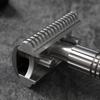 Yaqi Mens Raw Color Version Bohemia 316 Stainless Steel Adjustable Baseplate New Safety Razor Retro Fashion High Quality Razor