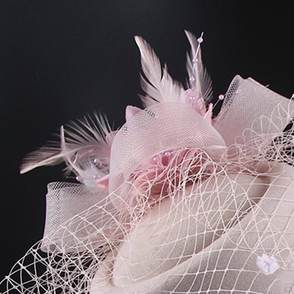 Fascinators Hair Clip Hairpin Hat Feather Cocktail Wedding Tea Party
