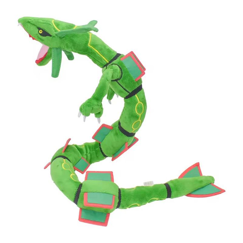 Rayquaza Dragon Green Cotton Soft Stuffed Anime Collectible Plush Toys Gift for Kid 30.5 Inch Artoon Character Toy Great