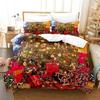 3D Merry Chrismas Fashion Bedding Set Boys Girls Twin Queen Size Duvet Cover Pillowcase Bed Kids Home Textileextile