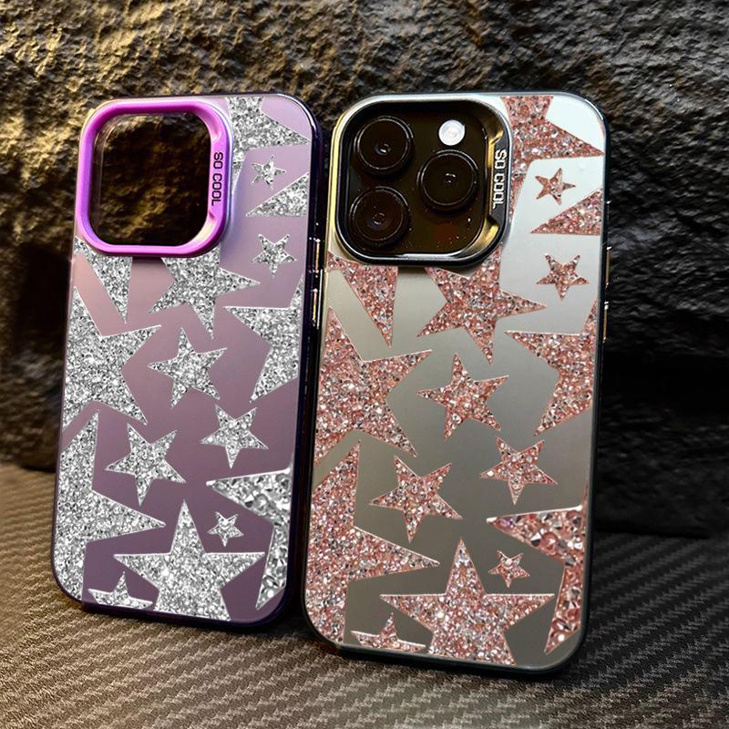 For Samsung A56 5G Case Small Star Design TPU Basic Case for Galaxy A15 A35 A54 A34 A53 S25 S24 Ultra S23 FE S22 Plus S21 Cover