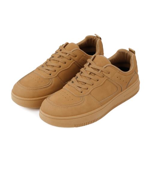 [Button Seoul] Unisex Low Classic All Brown Sneakers P0002 BR 230