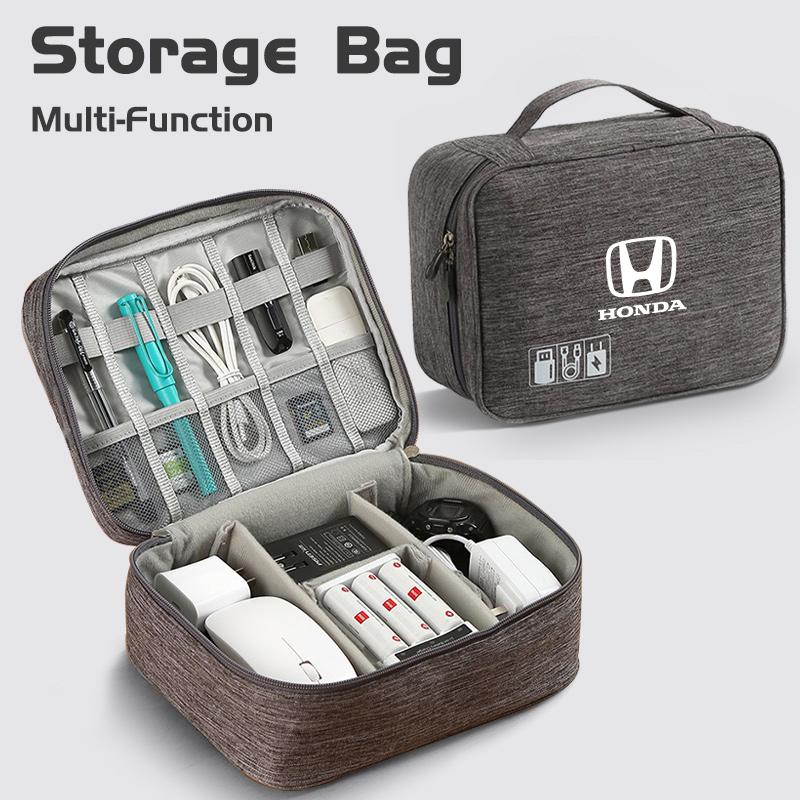 AAFV1 Multi-Function Car Storage Bag Travel Organizer Bag For Honda Civic Accord Fit City Vezel CRV Odyssey Pilot Jazz Prelude Insight