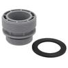 Replacement Short Long Hose Adaptor With Gasket 4K8001 For Int-ex 58254 Pool Pump Pool Equipment Parts Garden Supplies Tools