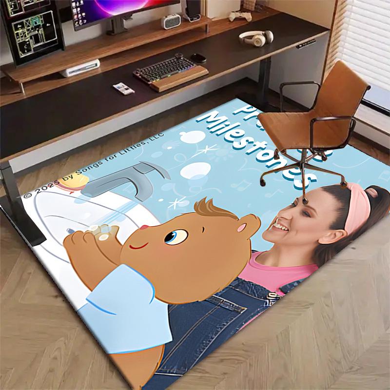 1pc Ms Rachel4 Design Printed Area Rug Carpet for Bedroom Living Room Home Decor Rugs Mat Non Slip Mat Rug for Bedside